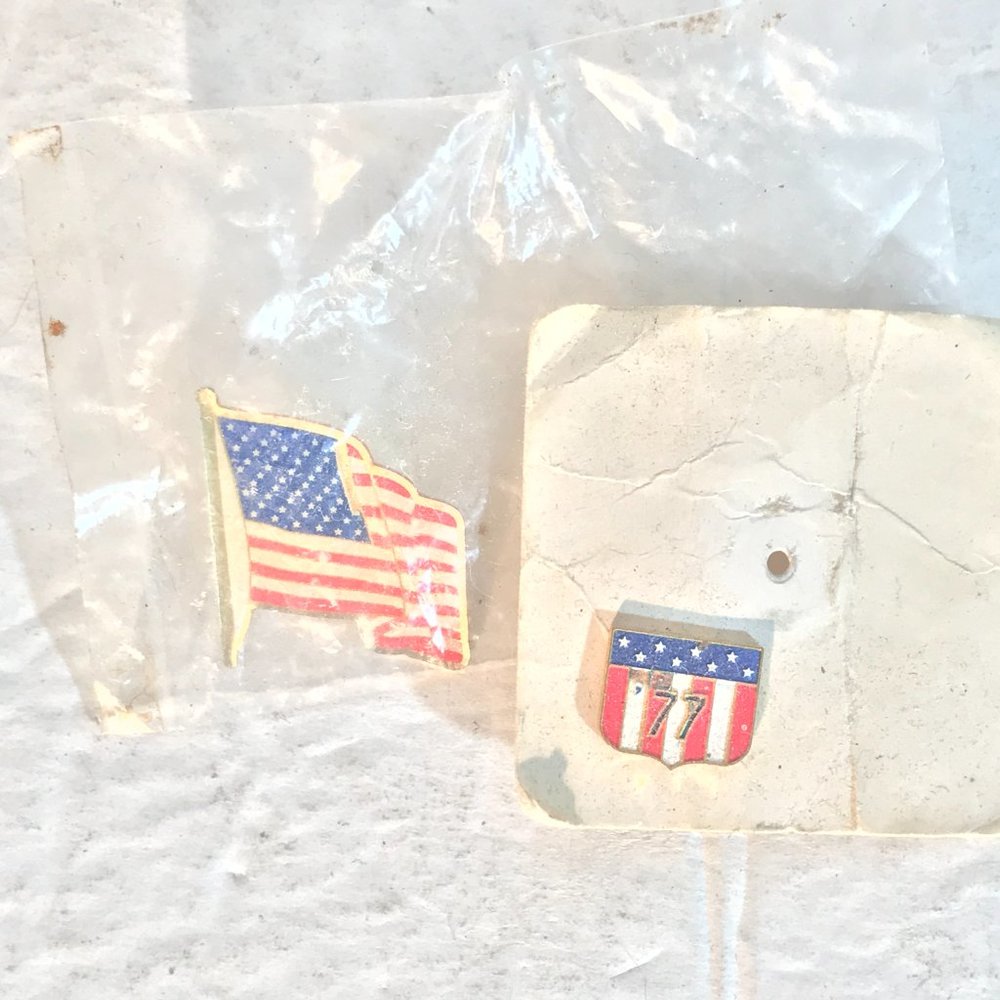Vintage Brand New USA America American Pins